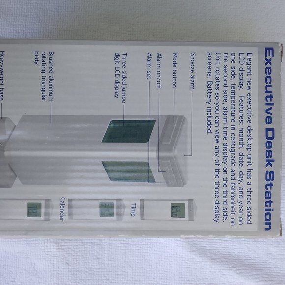 Executive/desk-station-promotion/multi-function/alarm-clock, SKU - Picture 3 of 5